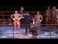 Great muay thai fight luis regis vs charlie chau  youtube