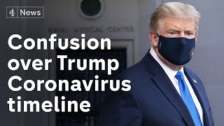 Questions raised over Trump virus diagnosis timeline after doctors say President doing 'very well'