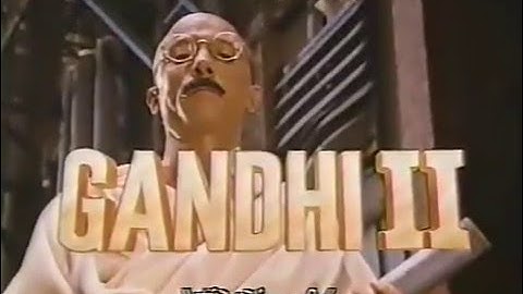 ガンジー２／映画予告編パロディ