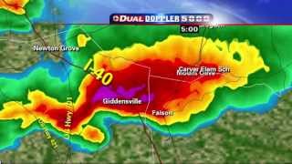 2011 04 16 wral tv live tornado coverage 430pm to 500pm