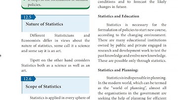 nature of statistics