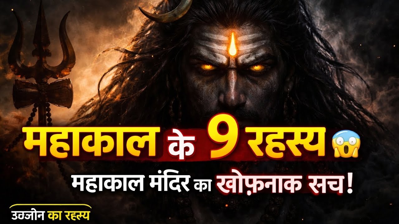 महाकाल के 9 रहस्य 😱 | महाकालेश्वर मंदिर का खौफनाक सच! Ujjain Mahakal Mystery