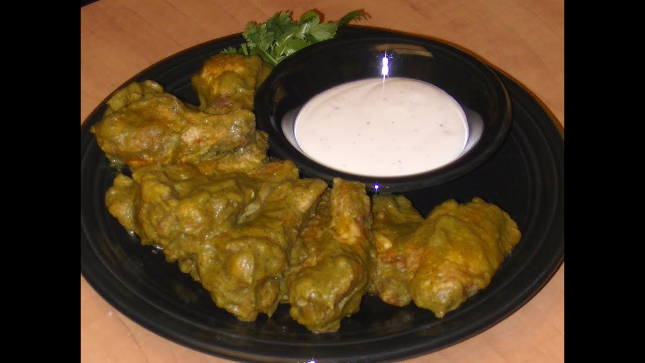 Mexican Green Chili Wings with Michael's Home Cooking YouTube