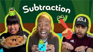 Play + Learn about Subtraction | March Circle Time with Zeno
