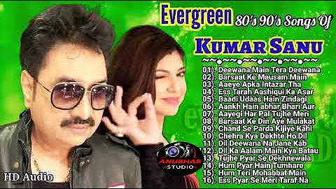 Evergreen 80's 90's Songs Of Kumar Sanu, Best Hit,Golden Song, 90s hit#Bollywood Songs Jukebox