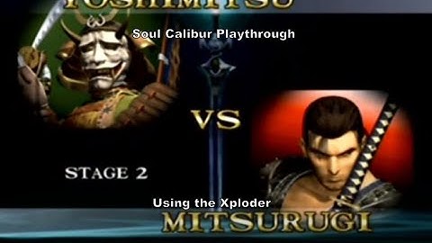 Soul Calibur Yoshimitsu Playthrough using the Dreamcast Xploder :D #Dreamcast #Sega #DC #CheatCodes