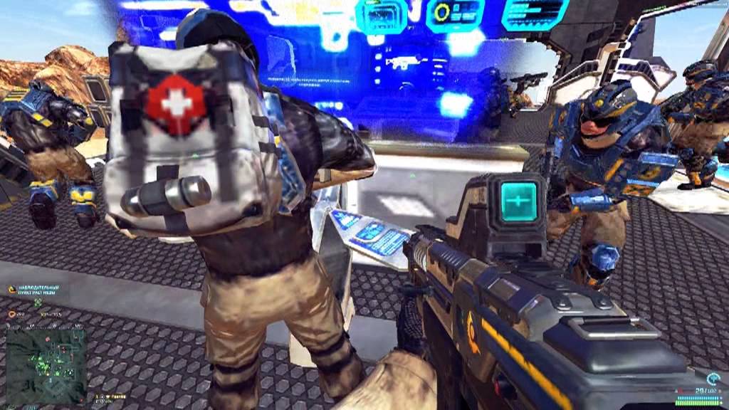 Planetside 2 massive battle TR vs NC