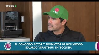 El actor Eduardo Verástegui en TRECE: "El mal triunfa cuando la gente buena se queda callada"