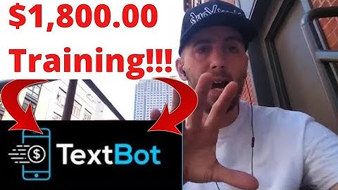 $1800 in 2 Weeks Textbot.ai Training With Alex
