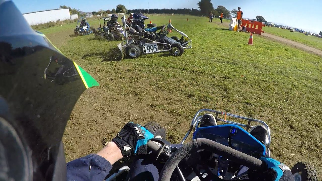 NZ Grass kart champs 2018. Day 2 YouTube