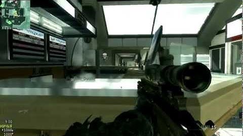 Double kill MW3 quick scope