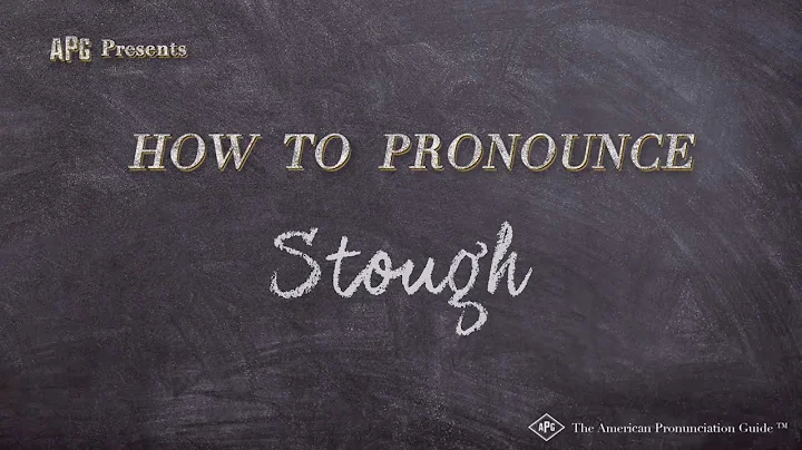 How to Pronounce Stough (Real Life Examples!)