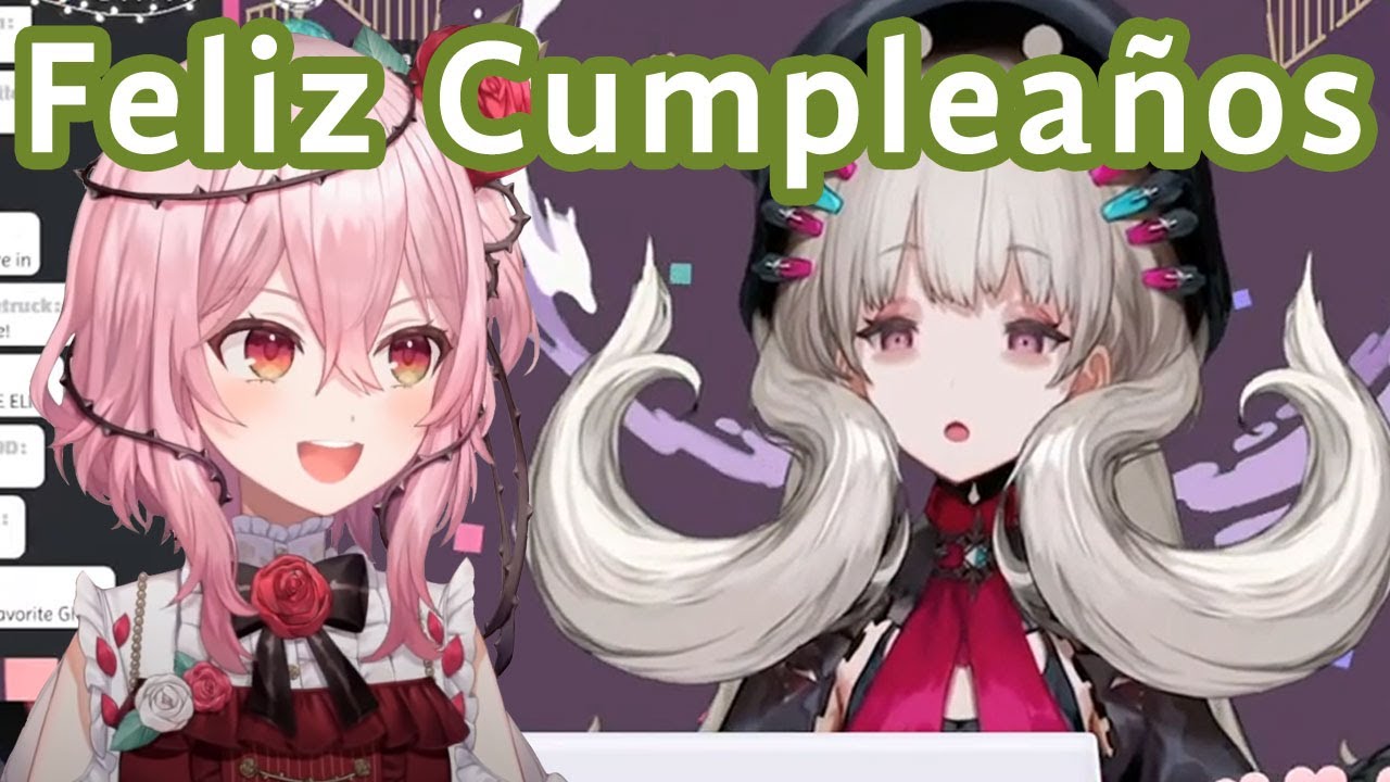 Rosemi speaks Spanish and wishes Reimu a happy birthday 【NIJISANJI EN | Reimu Endou】