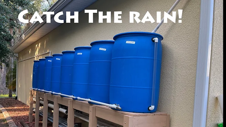 8 Barrel DYI Rain Catchment System