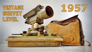 Vintage 1957 Swiss Survey Level Restoration | WILD Heerbrugg N2