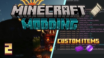 Fabric Modding - Adding Custom Items to Minecraft 1.21
