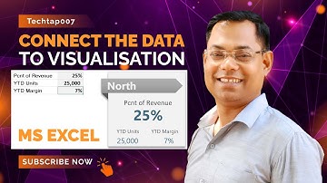 Connect the data to your data visualisation in Microsoft Excel