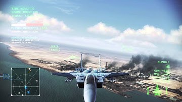 Ace Combat Infinity: F-15C -Cipher- and Galm Head with Comparisons