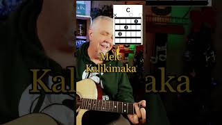 Download Lagu Mele Kalikimaka - Guitar Tutorial #christmas #easyguitar #guitarchords MP3
