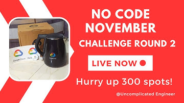 NO-Code November Challenge 2 is Live Now ||  Hurry Up 300 spots remaining || Qwiklabs Arcade || UE