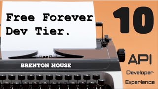 Key #️⃣🔟  - Free Forever Developer Tier  - Awesome API Developer Experience! #shorts