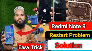 Redmi Note 9 Restart Problem Solution | Work By Nadim Sir