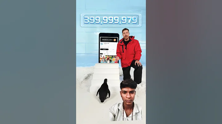😱😱😯😯👉MrBeast 400M Journey 🎉 Penguin Also Shocked 🐧#MrBeast#EpicMoment #YouTubeJourney#entertainment