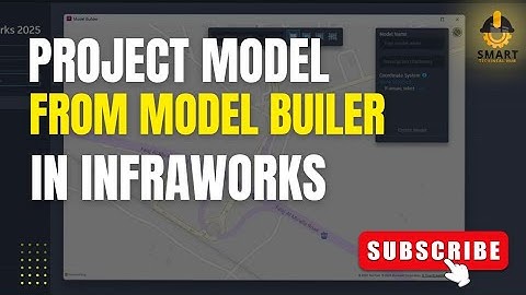 How to Create Project Model From Model Builder of Infraworks