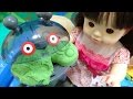 ぽぽちゃん　アンパンマン　おもちゃ　キネティックサンド　砂あそび　だだんだん　しょくぱんまん♡ぴよこおねえさん♡