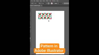 How to make Pattern in Adobe illustrator #shorts #illustratortipsandtricks #illustrator