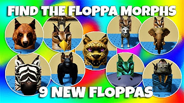 ROBLOX - Find The Floppa Morphs - 9 NEW Floppa Morphs [ZOO Map]