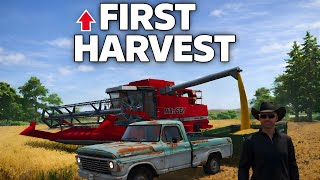 Our First Harvest on My Grandpa’s Abandoned Farm (Started With $0) screenshot 2