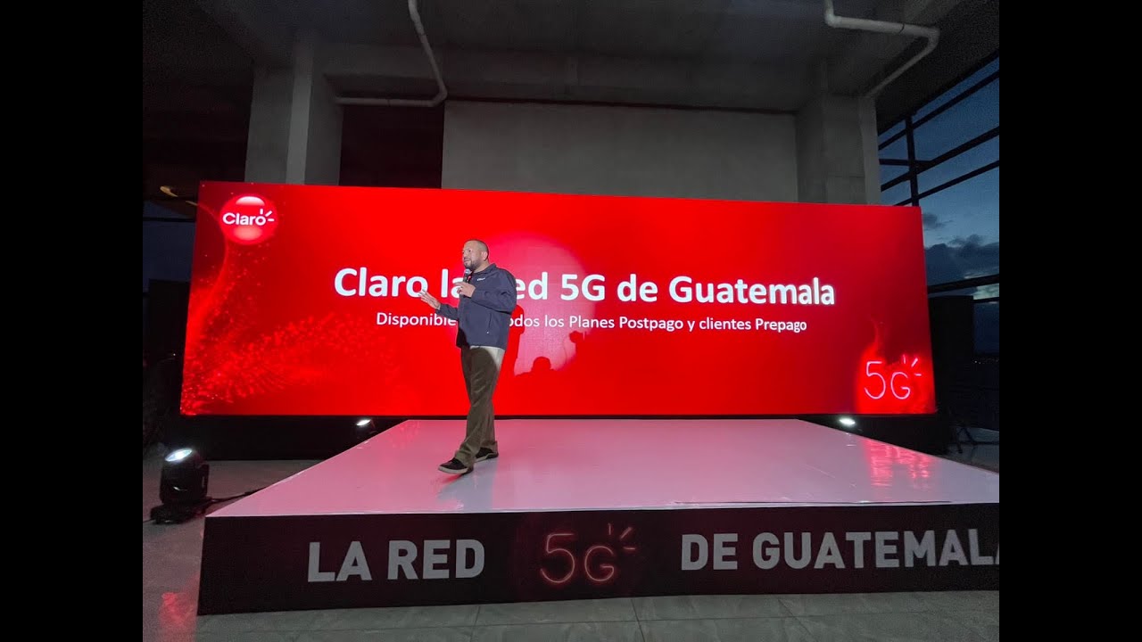 La Red 5G de Claro llegó a Guatemala - YouTube