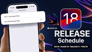 iOS 18 Beta 1 Release TIME CONFIRMED - WWDC 2024 Schedule!