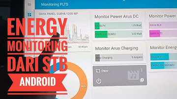 monitoring panel surya dari set top box