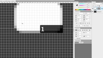 Photoshop Pixel-Perfection: Snap to Pixel Grid