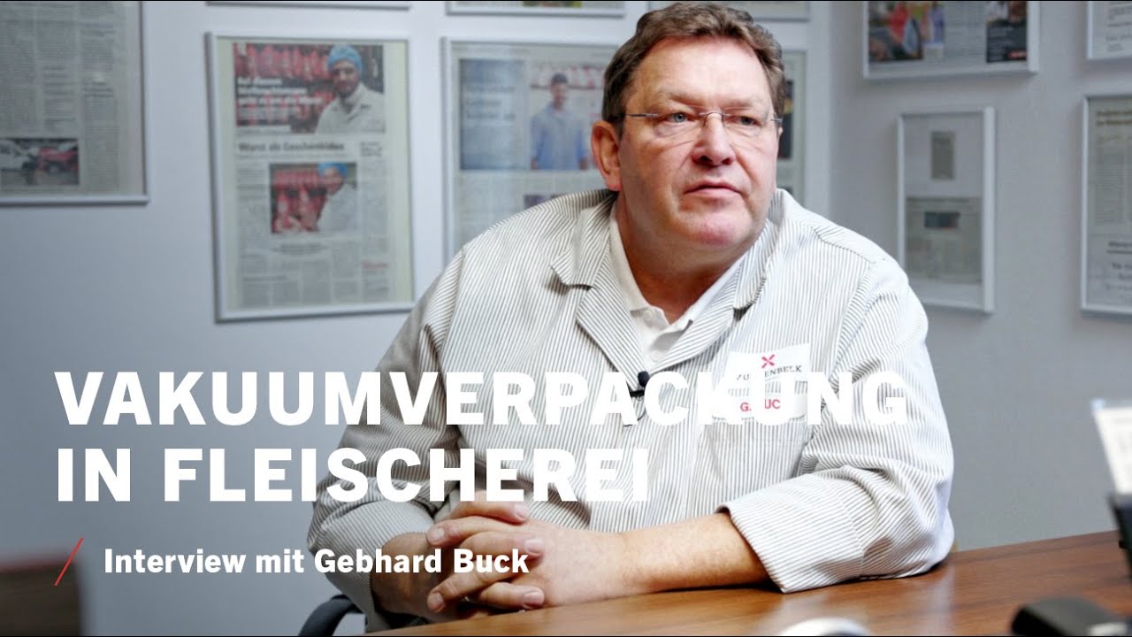 Vakuumverpackung in Fleischmanufaktur Buck