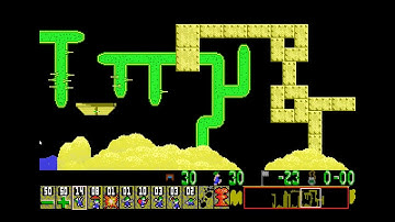 Lemmings Plus II - Part 35 - Genius Level 20 (Final Video)