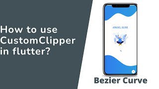 How to use Custom Clipper in Flutter?| Clippath Widget in flutter | Quadratic Bezier | Make curve