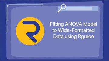 Fitting ANOVA model in Rguroo using wide-formatted data