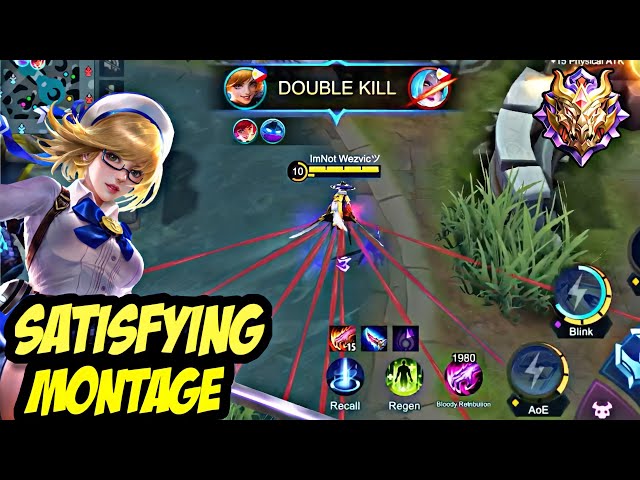 SATISFYING FANNY FREESTYLE KILL MONTAGE | FANNY MONTAGE | MLBB | Official Zeshi class=