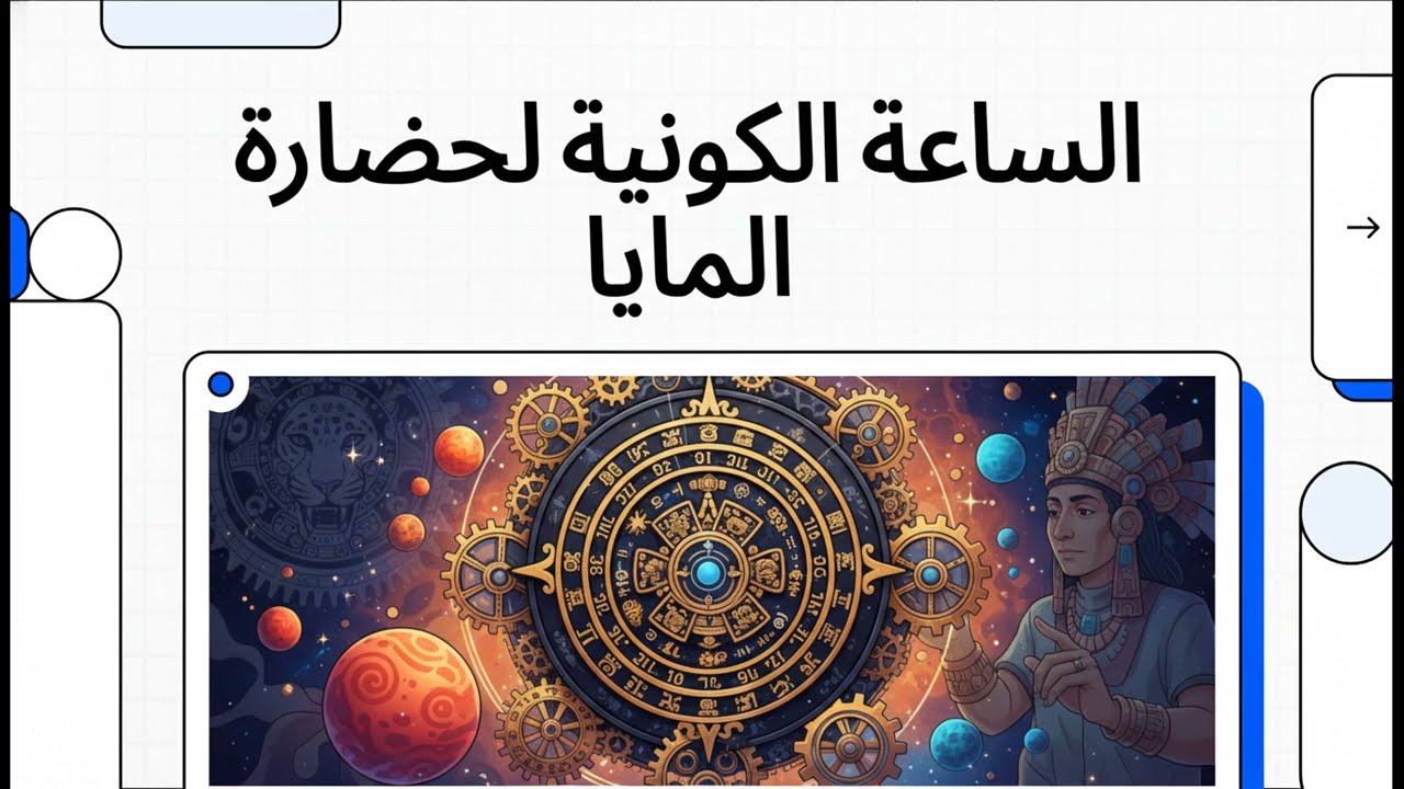 محتوى ثقافي: حضارات الامريكتين قبل 1492:  الساعة الكونية لحضارة المايا