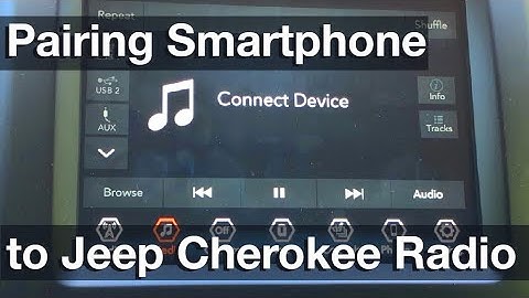 Phone pairing to a Jeep Cherokee (How to instructions)