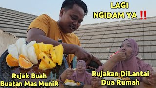 Lagi Ngidam Ya ‼️ Rujak Buatan @Mas_munirCs  Diatas Rumah