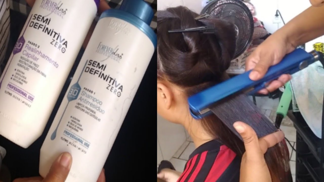 Semi Definiva 3D Forever Liss #alisamento #progressiva