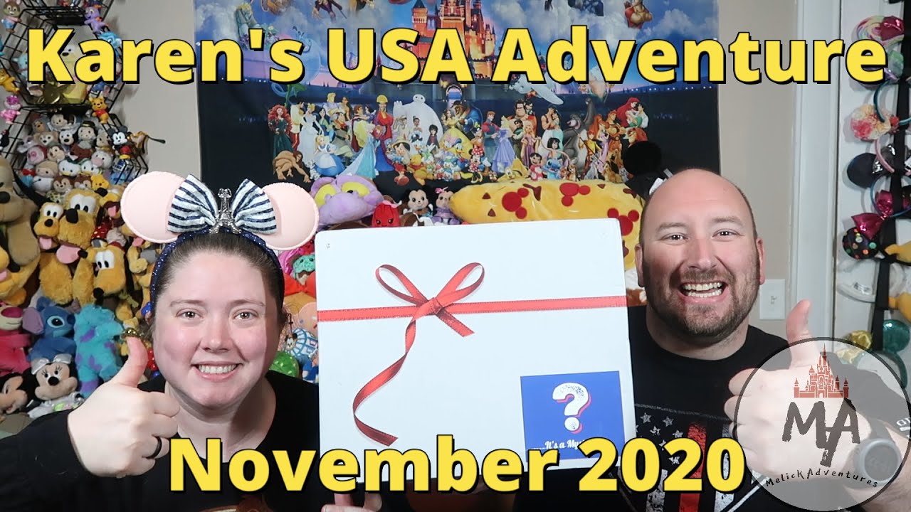 Karen's USA Adventures l Mystery Box l Unboxing l November 2020