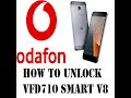 how to unlock VFD710 SMART V8