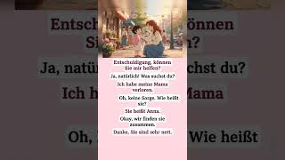 Learn German Fast 🇩🇪 | Daily Conversation (A1 Level) | Easy German for Beginners #deutsch