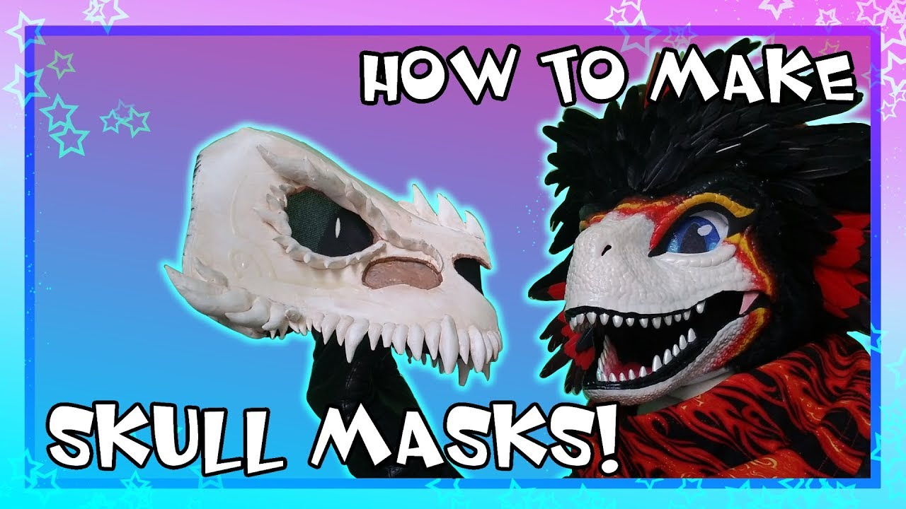 I tried fully furring a Dino mask into a fursuit head 😬 [The