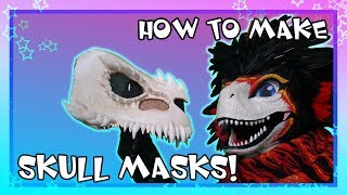 [HOW TO MAKE] Skull Mask Tutorial